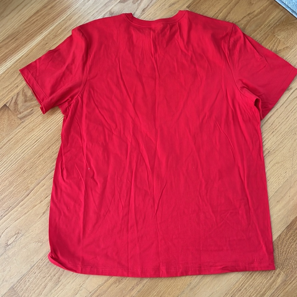 Nike UConn 40th Anniversary Basketball T-Shirt size L red Geno Auriemma - Picture 5 of 5
